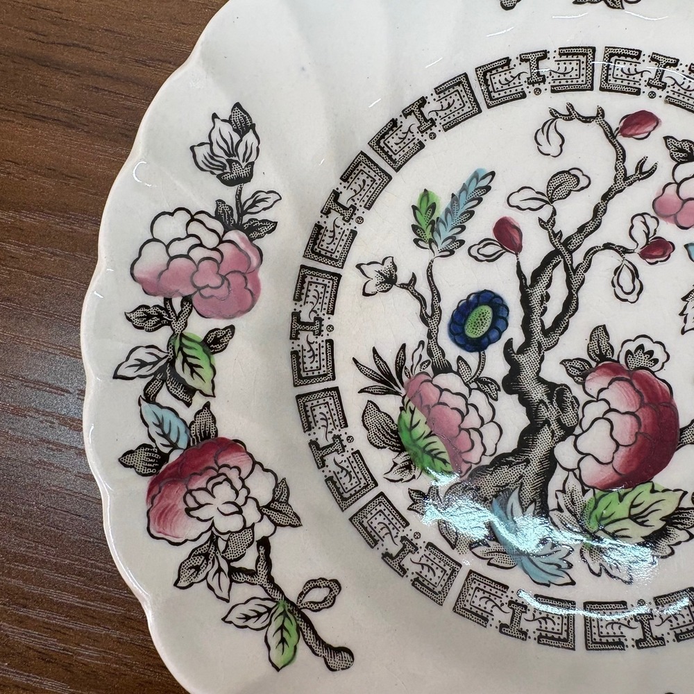 Myott Staffordshire Ware Indian Tree Made England Hand Engraving Lot of 3‎ 6" - Picture 4 of 10
